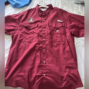 Men's Columbia PFG, Florida State, Size XL